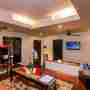 Sofa TV And Ceiling Fan Facilities