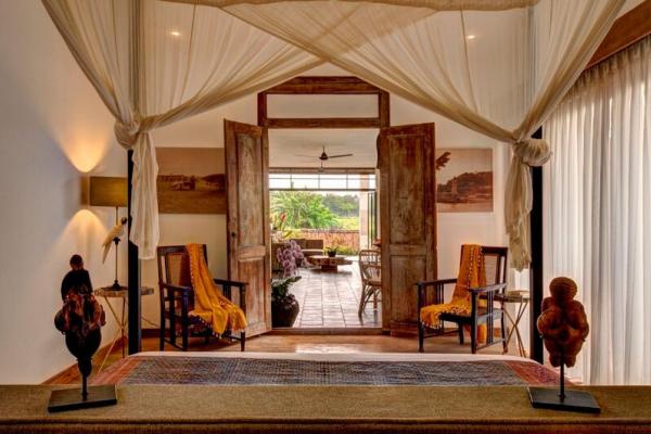 4 Villa Ketut Bedroom Overlooking The Open Style Living Area